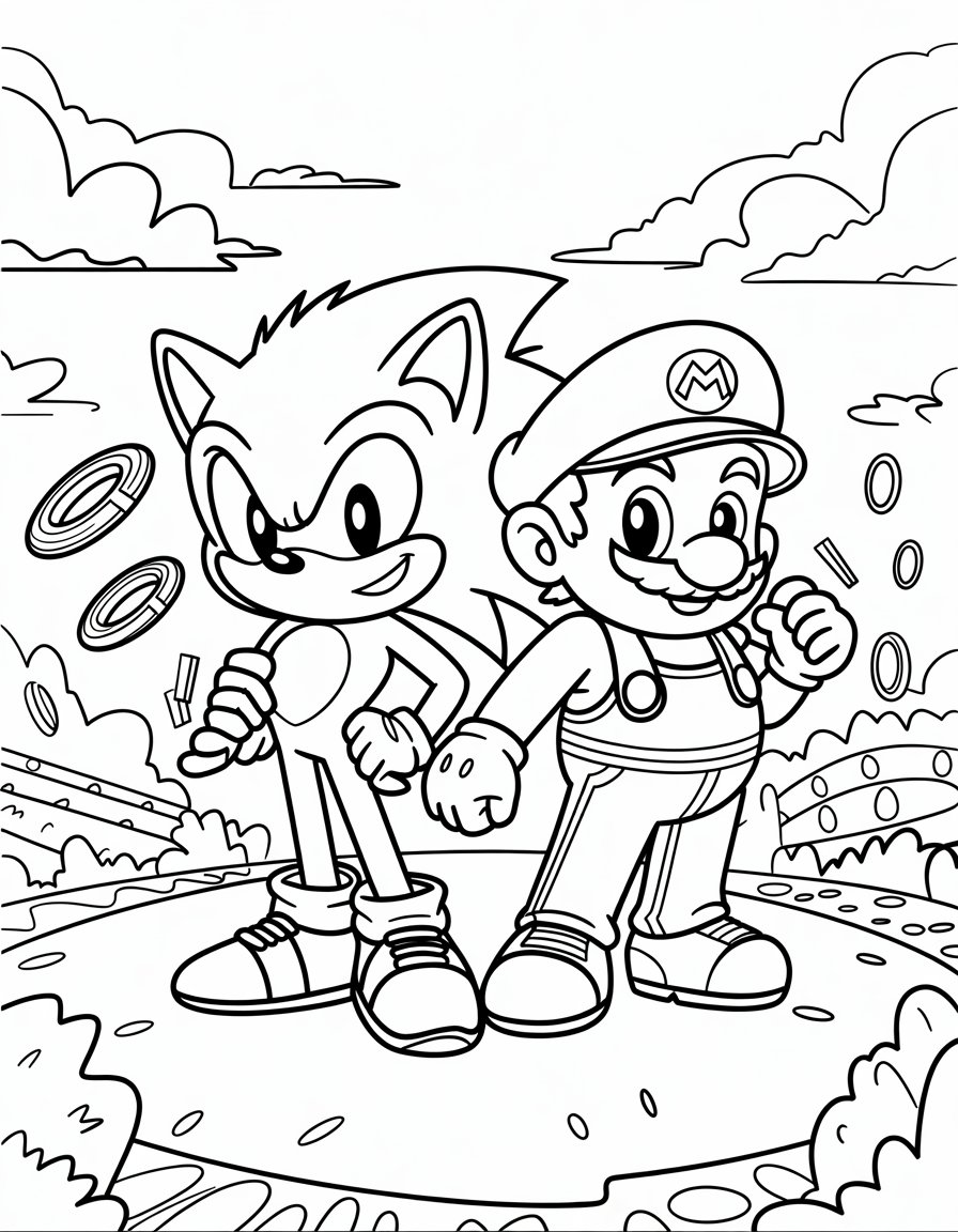 Sonic and Mario
